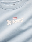 マーベル オーバーサイズ グラフィックTシャツ (キッズ)-2
