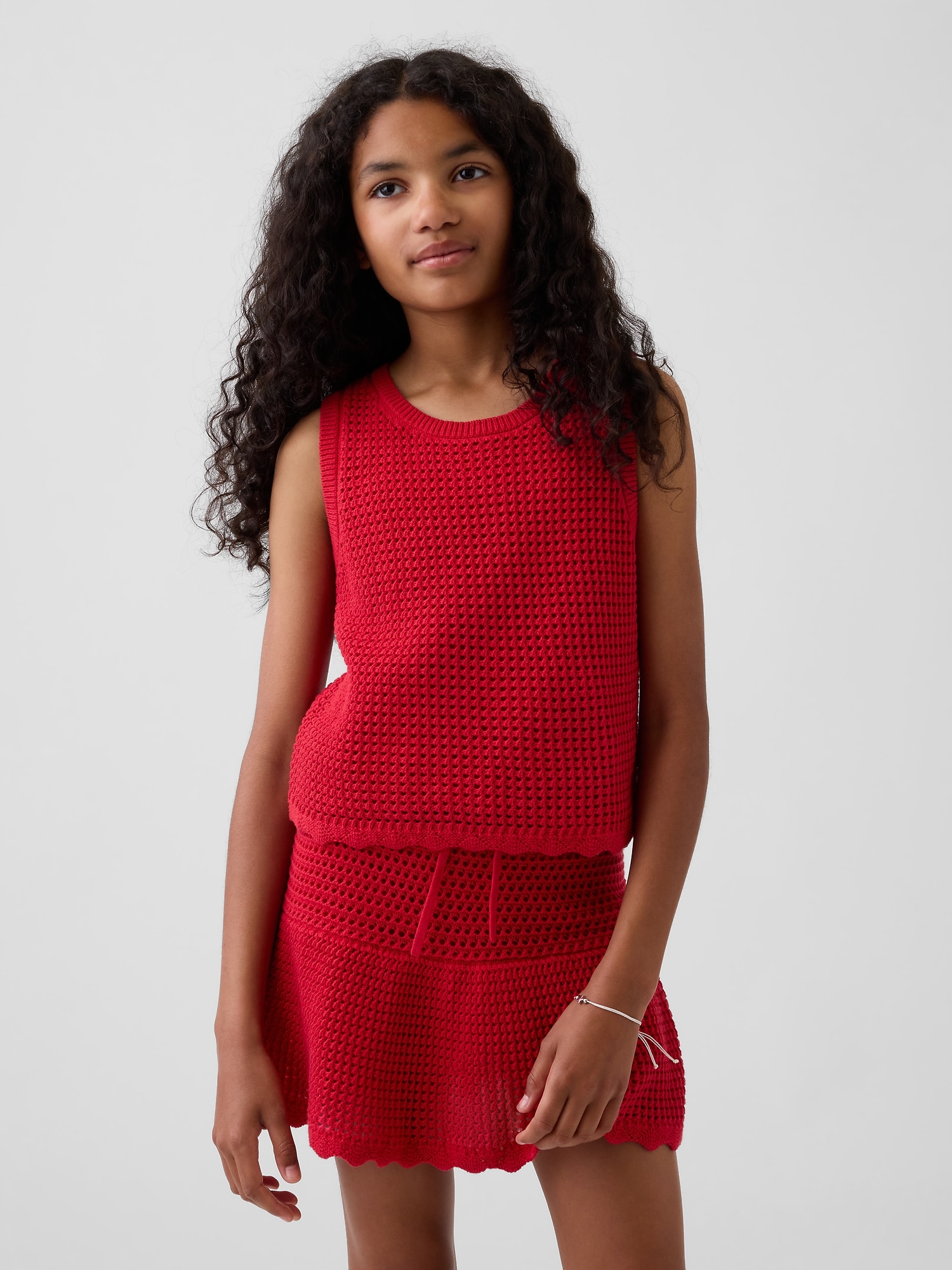 Kids Crochet Tank Top