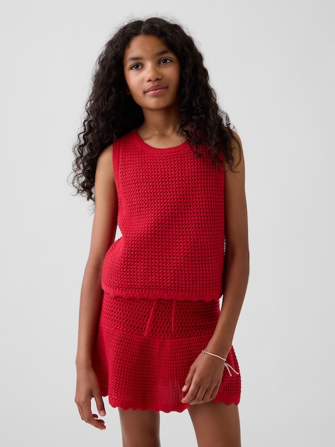 Kids Crochet Tank Top