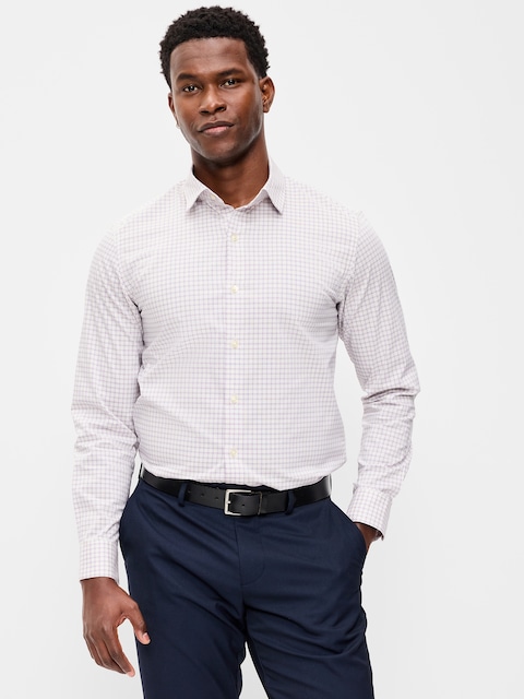 CHEMISE HABILLÉE EMBLÉMATIQUE PRO PERFORMANCE, COUPE ÉTROITE POUR HOMME