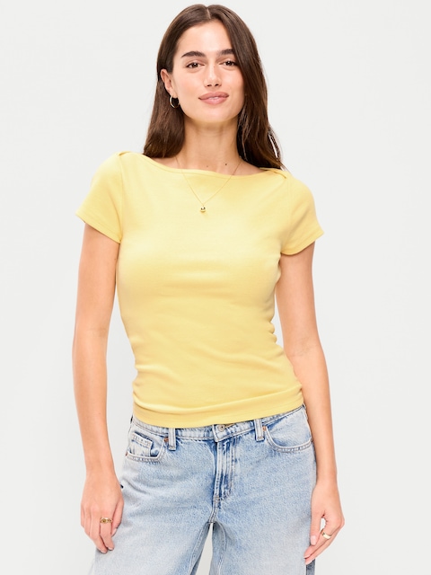 Snug Boatneck T-Shirt