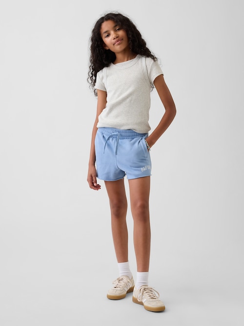 GAPロゴ グラフィック プルオン フレンチテリー ショートパンツ (キッズ)