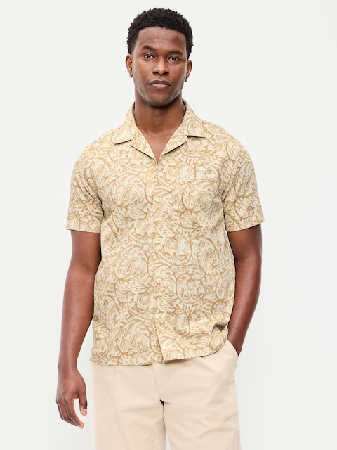 Short-Sleeve Camp Shirt