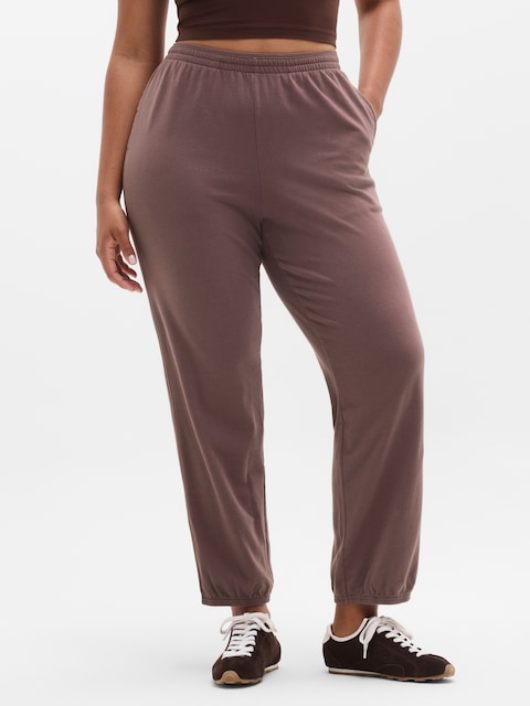 Airy Cotton Terry Jogger