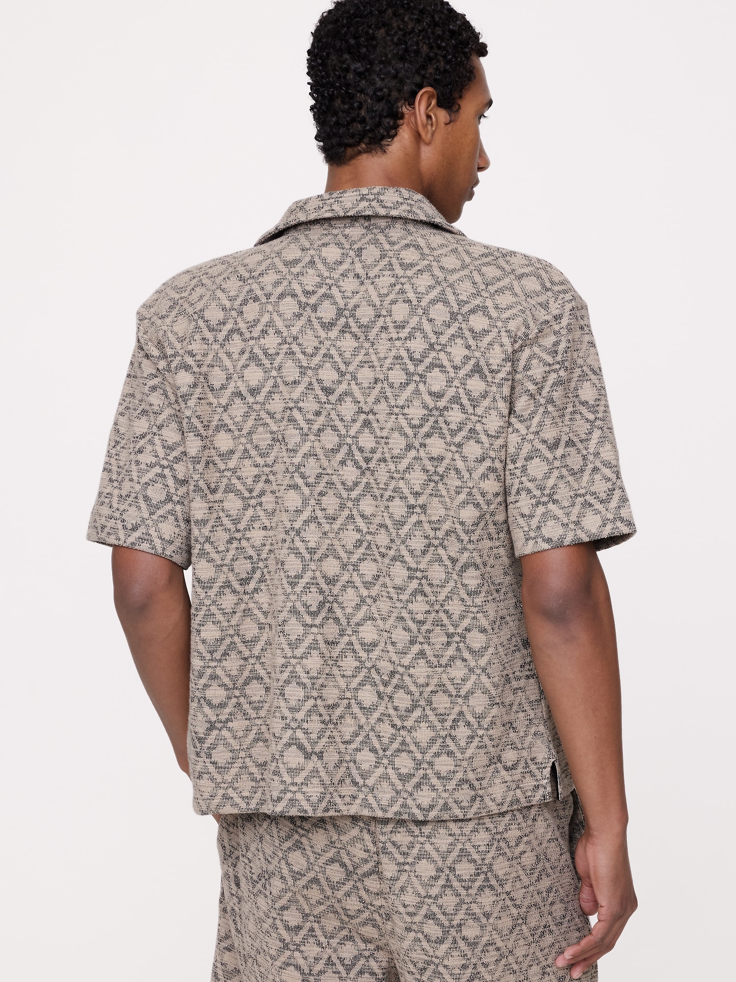 Jacquard Resort Shirt