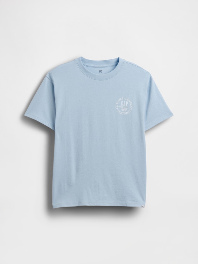 リラックスフィット グラフィック ロゴTシャツ (キッズ)-1