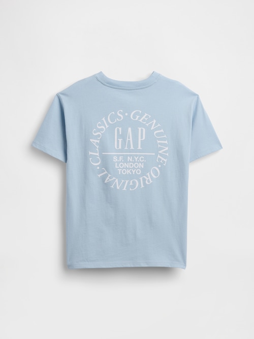 リラックスフィット グラフィック ロゴTシャツ (キッズ)