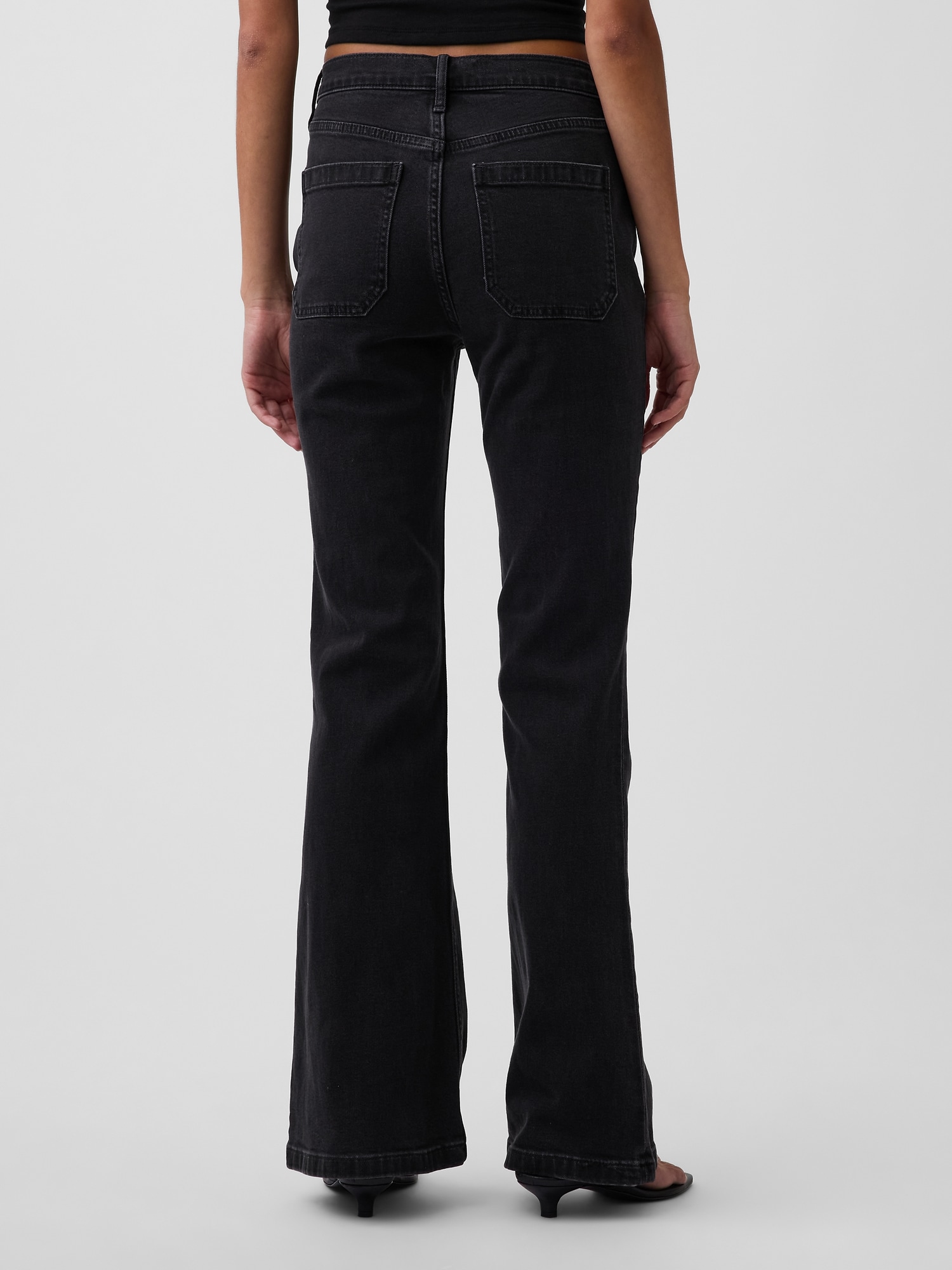 High Rise '70s Flare Jeans