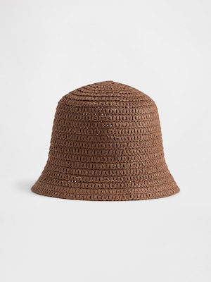 ストロー バケットハット