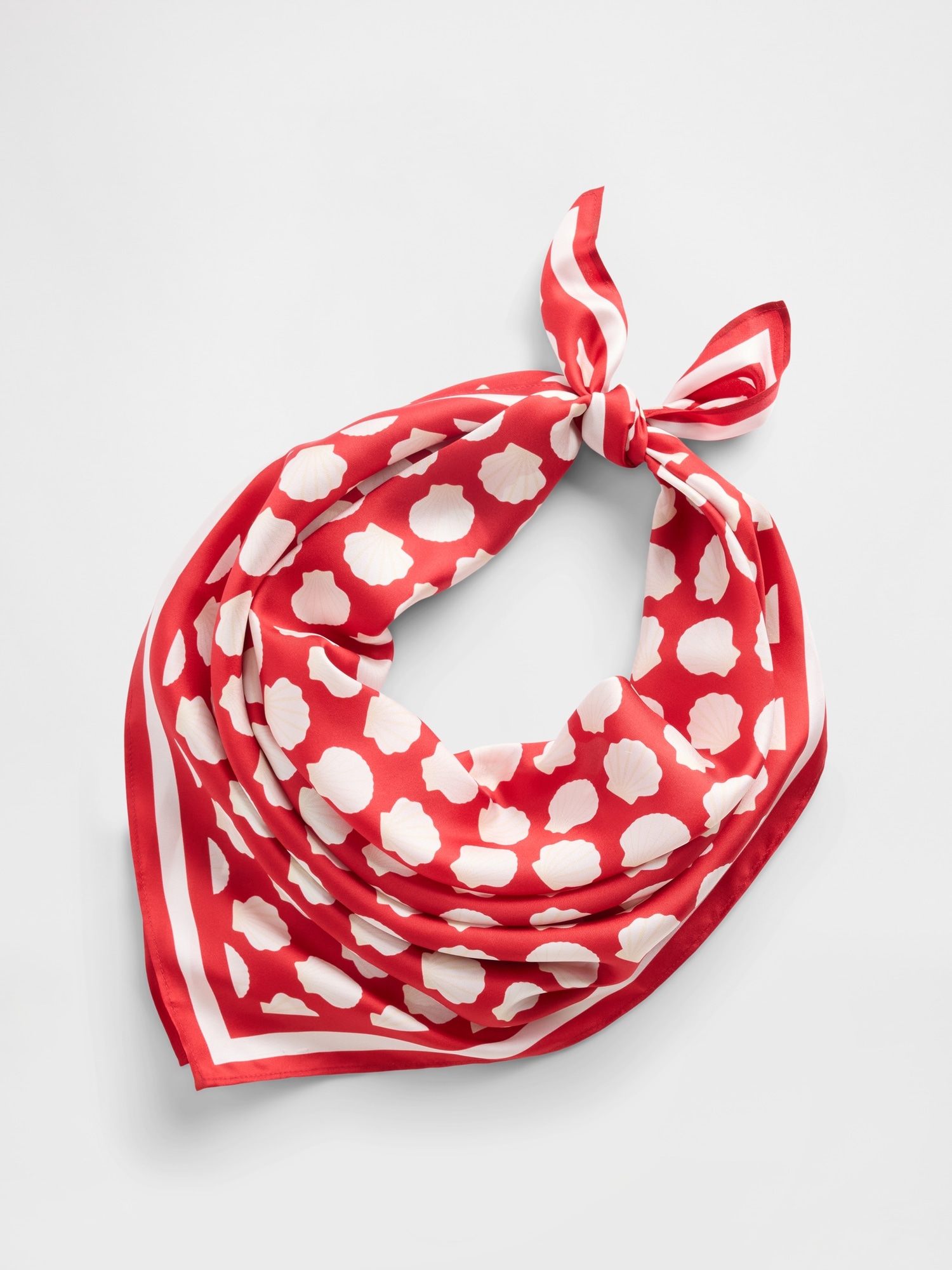 BANDANA SURDIMENSIONNÉ EN SOIE