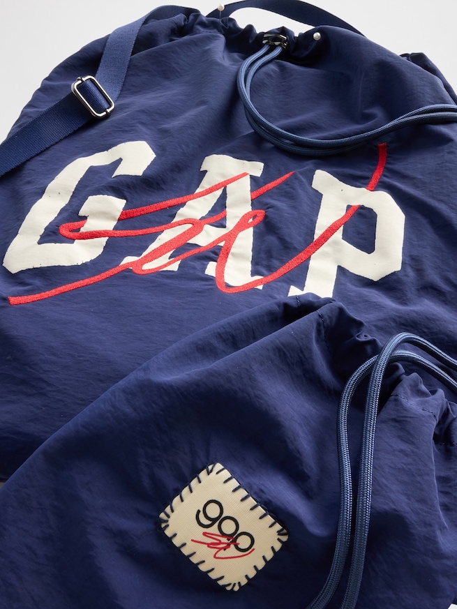 Gap &times; Sean Wotherspoon ロゴ ドローストリング バックパック-2