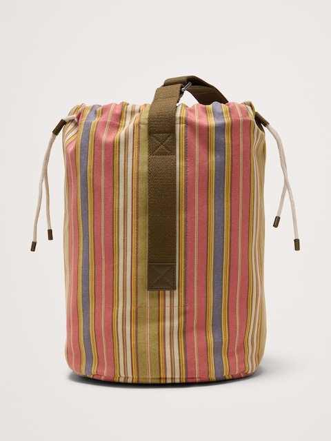 SAC À BANDOULIÈRE EN TOILE DE COTON