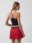 GapFit スムース レーサーバック クロップド タンクトップ-2