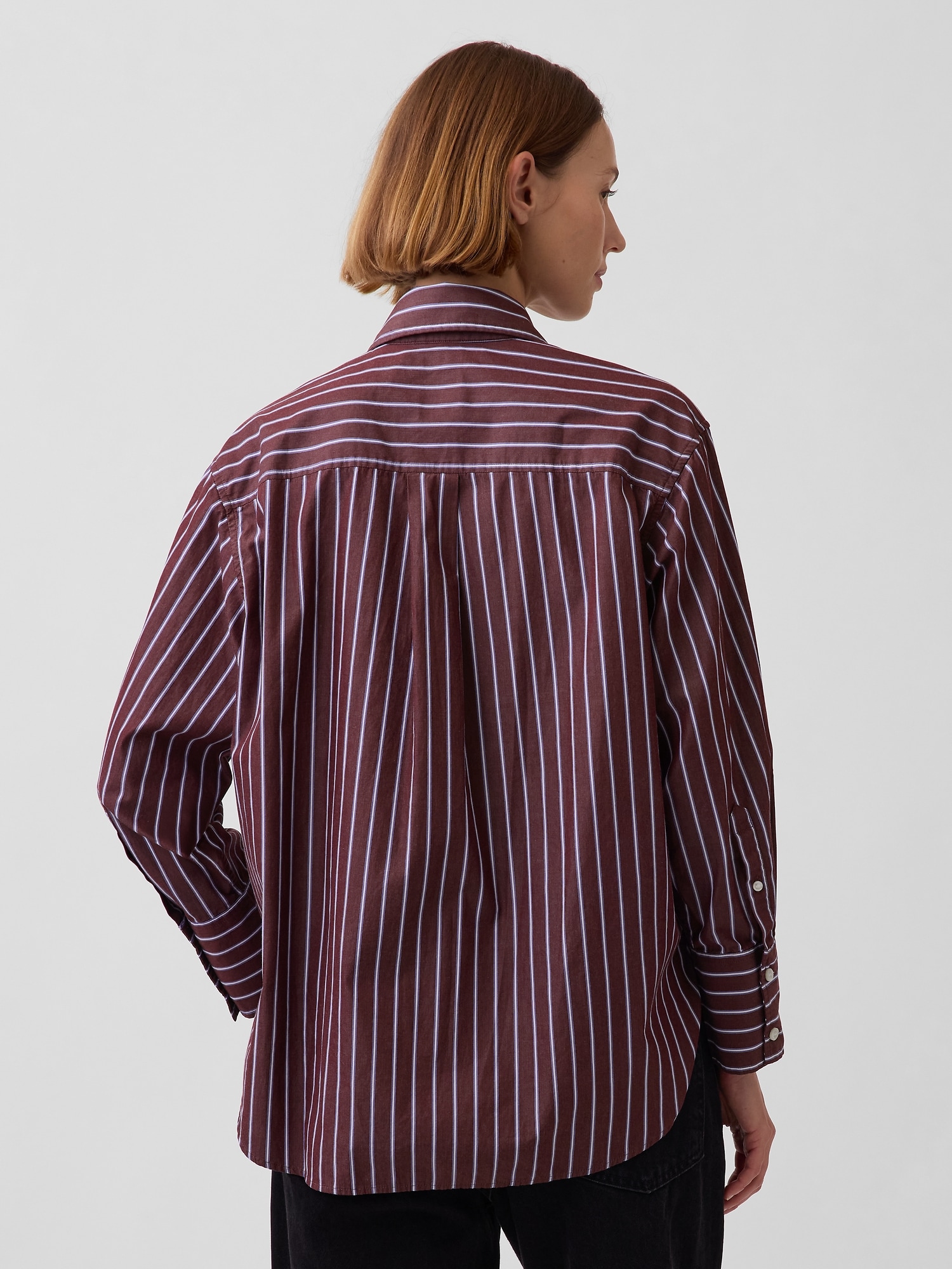 Organic Cotton Poplin Big Shirt