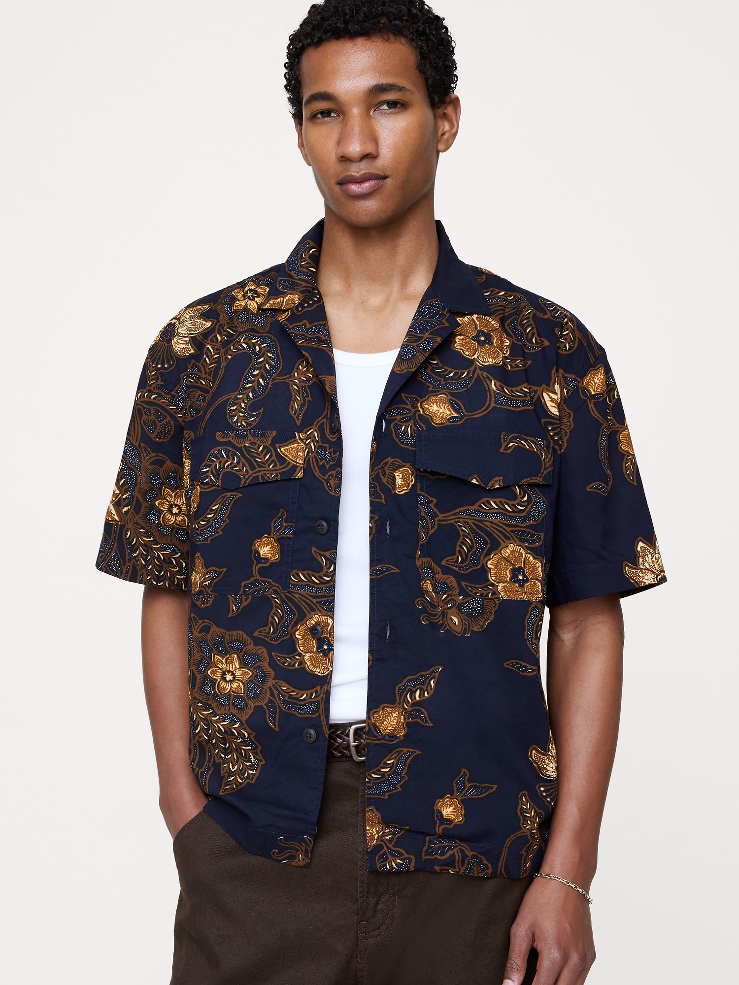 Archive Reissue Relaxed-Fit Cotton Poplin Shirt