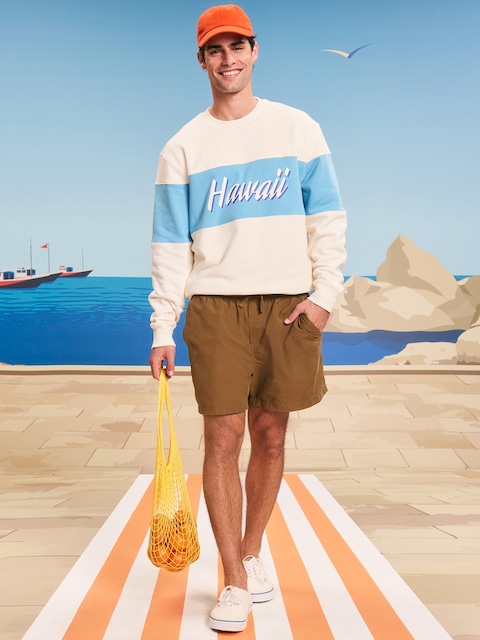 Solid Jogger Shorts -- 5-inch inseam