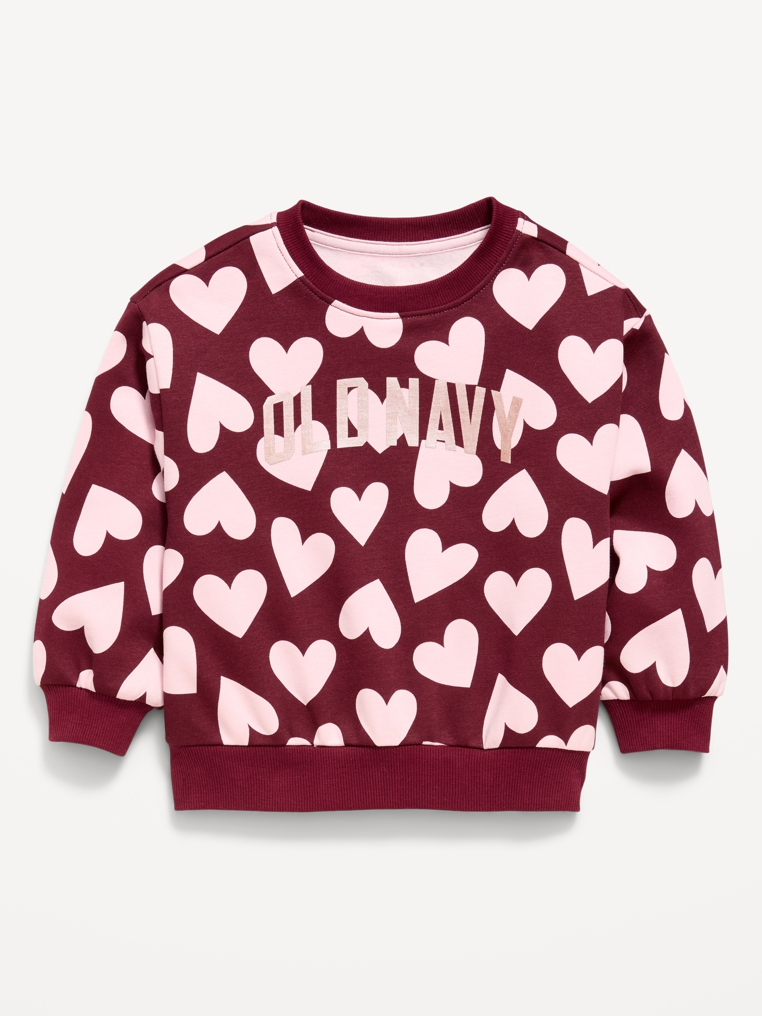 Logo Graphic Sweatshirt for Toddler Girls