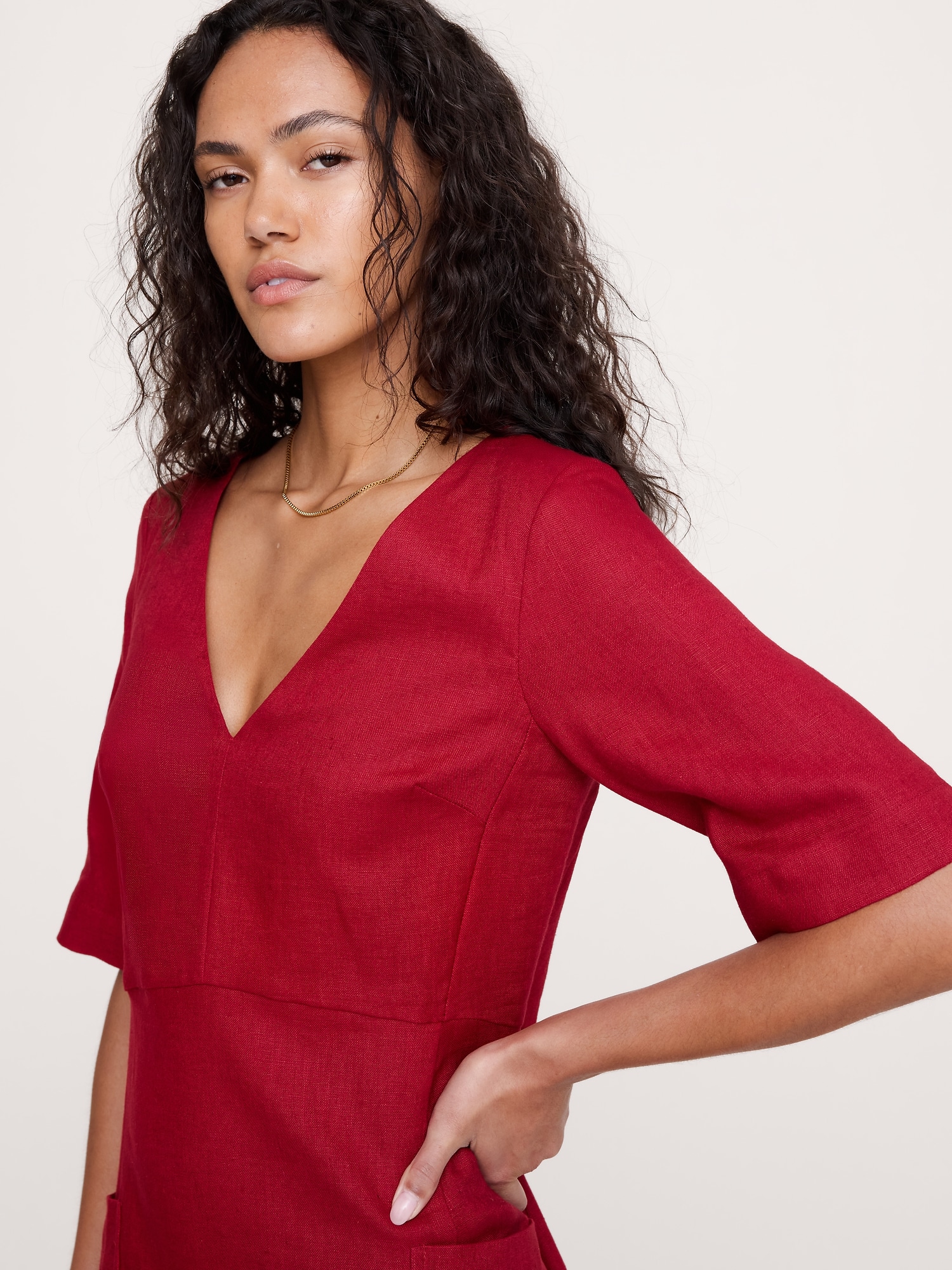 Pocket Mini Dress