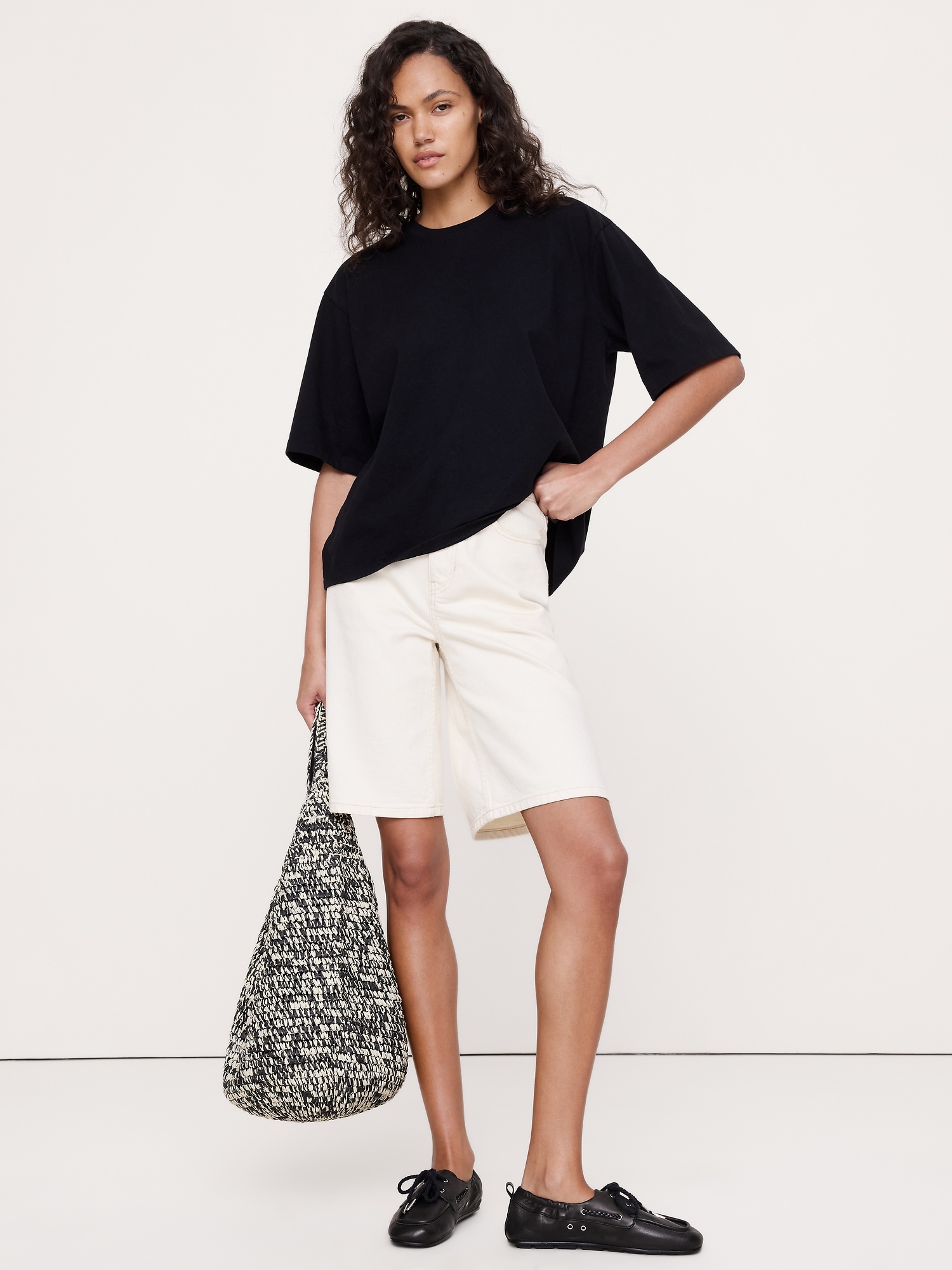 Oversized Vintage Cotton T-Shirt