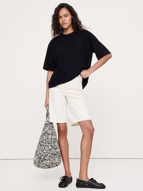 オーバーサイズ ヴィンテージ コットンTシャツ