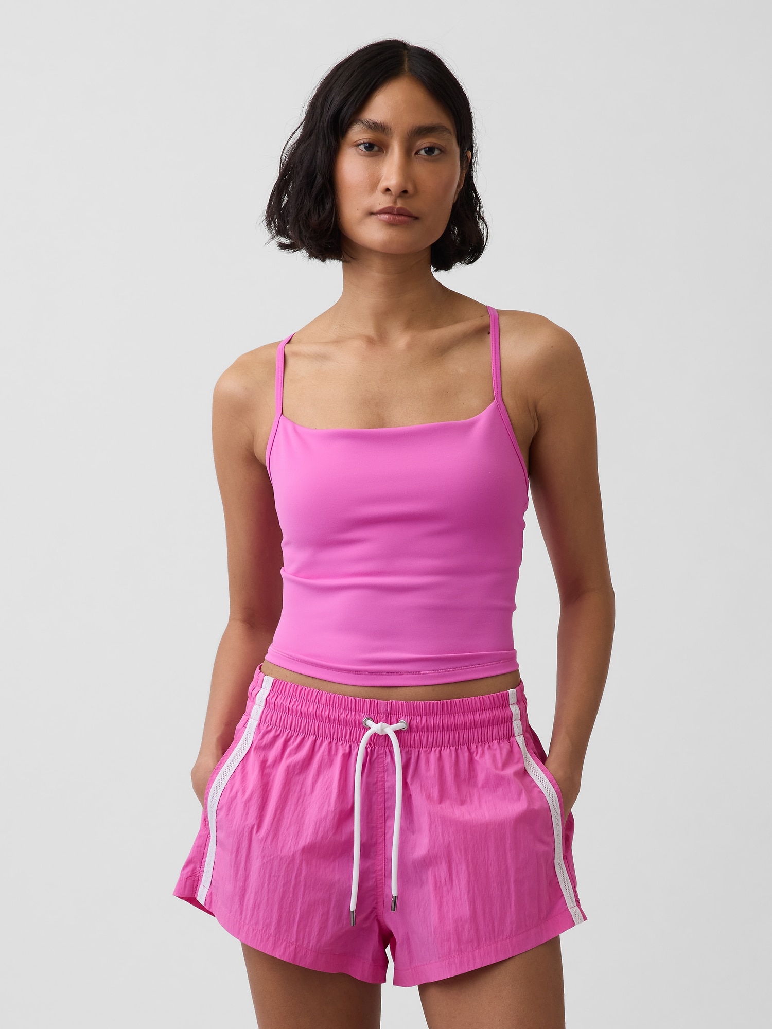 GapFit Smooth Racerback Crop Tank Top