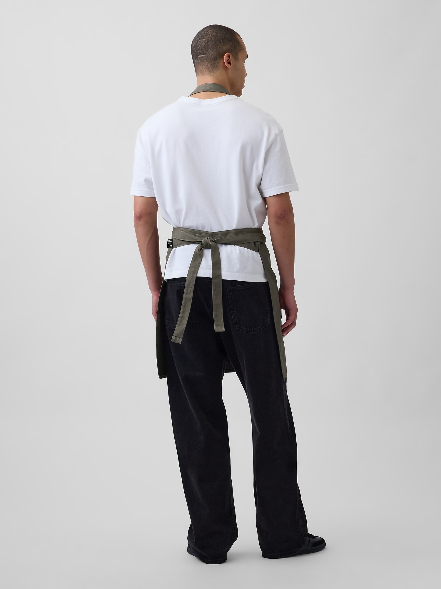 ジャン＝ミシェル・バスキア キャンバス エプロン-1