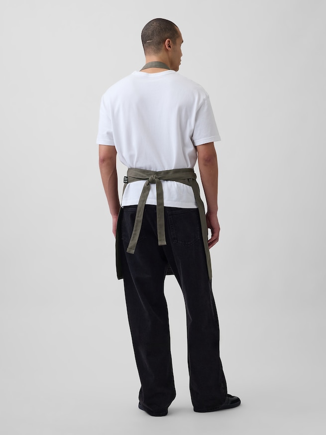 ジャン＝ミシェル・バスキア キャンバス エプロン-1