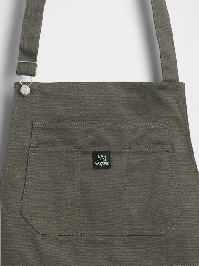 ジャン＝ミシェル・バスキア キャンバス エプロン-2