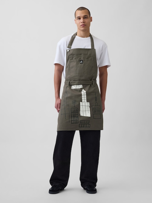 ジャン＝ミシェル・バスキア キャンバス エプロン