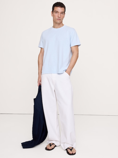 ヘリテージ コットンスラブ クルーネックTシャツ