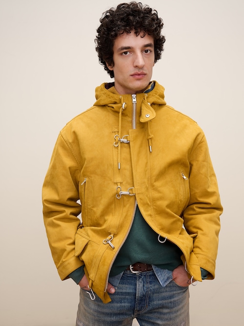 Archive Reissue ヌバックレザー ファイヤーマンズ ジャケット