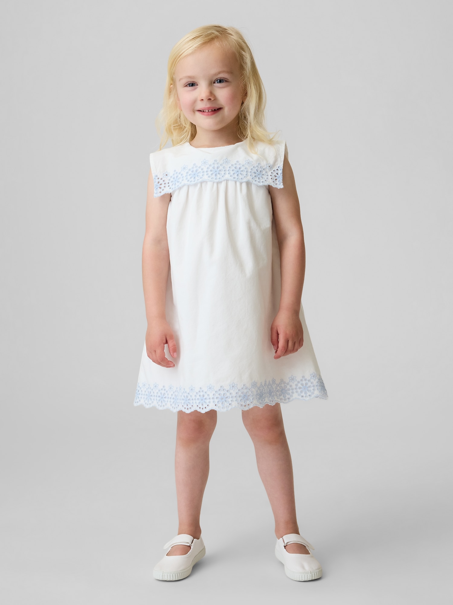Baby & Toddler Eyelet Sailor Dress
