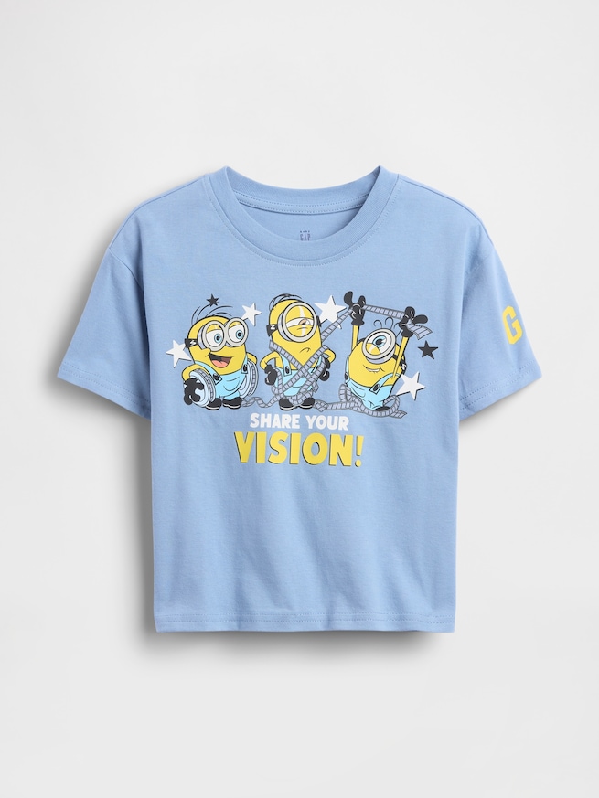 ミニオンズ オーバーサイズ グラフィックTシャツ (幼児・ベビー)-1