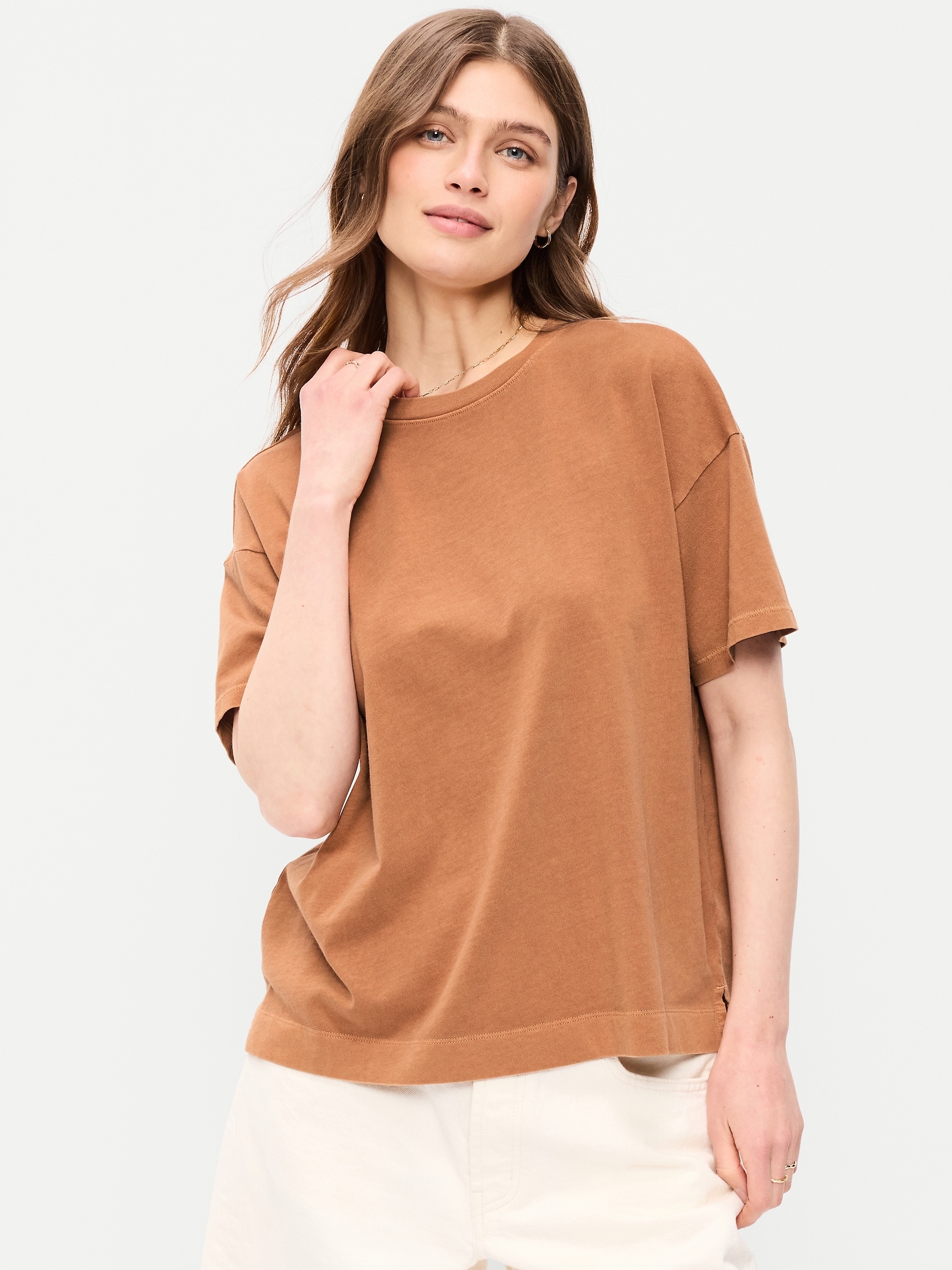 T-SHIRT RAS DU COU VINTAGE POUR FEMME