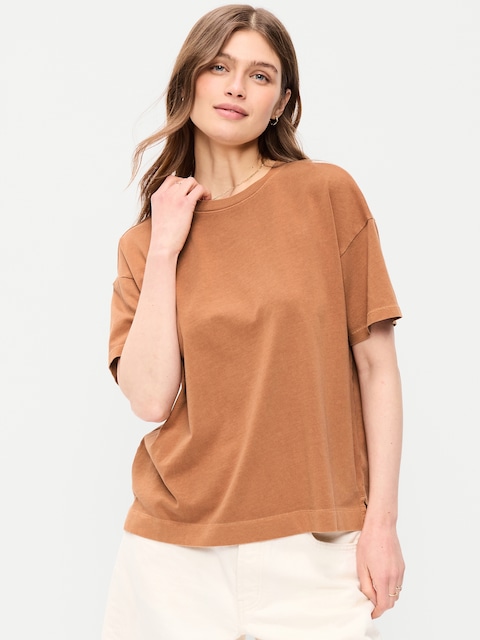 T-SHIRT RAS DU COU VINTAGE POUR FEMME