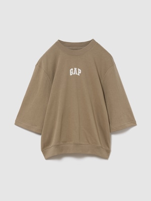 オーバーサイズ GAPロゴ フレンチテリーTシャツ