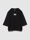 オーバーサイズ GAPロゴ フレンチテリーTシャツ-0