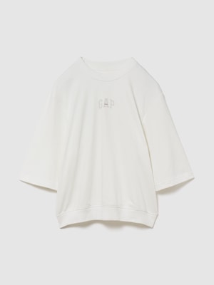 オーバーサイズ GAPロゴ フレンチテリーTシャツ