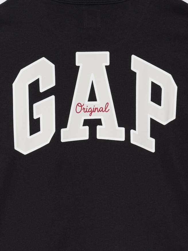 オーバーサイズ GAPロゴ フレンチテリーTシャツ-2