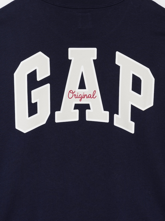 オーバーサイズ GAPロゴ フレンチテリーTシャツ-2