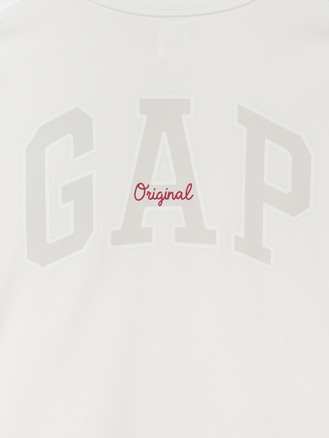 オーバーサイズ GAPロゴ フレンチテリーTシャツ-2