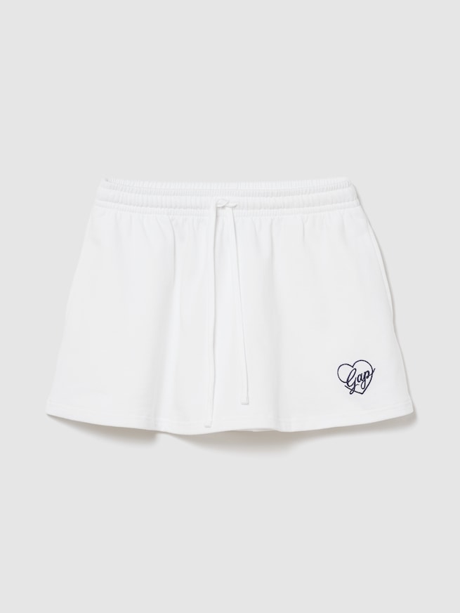フレンチテリー ハート GAPロゴ ミニスカート-0