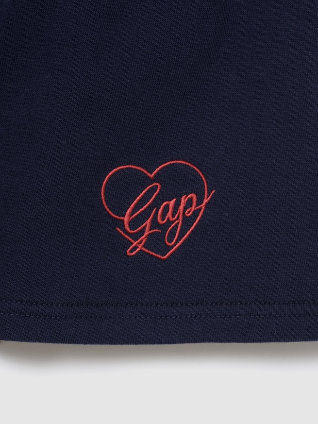 フレンチテリー ハート GAPロゴ ミニスカート-1