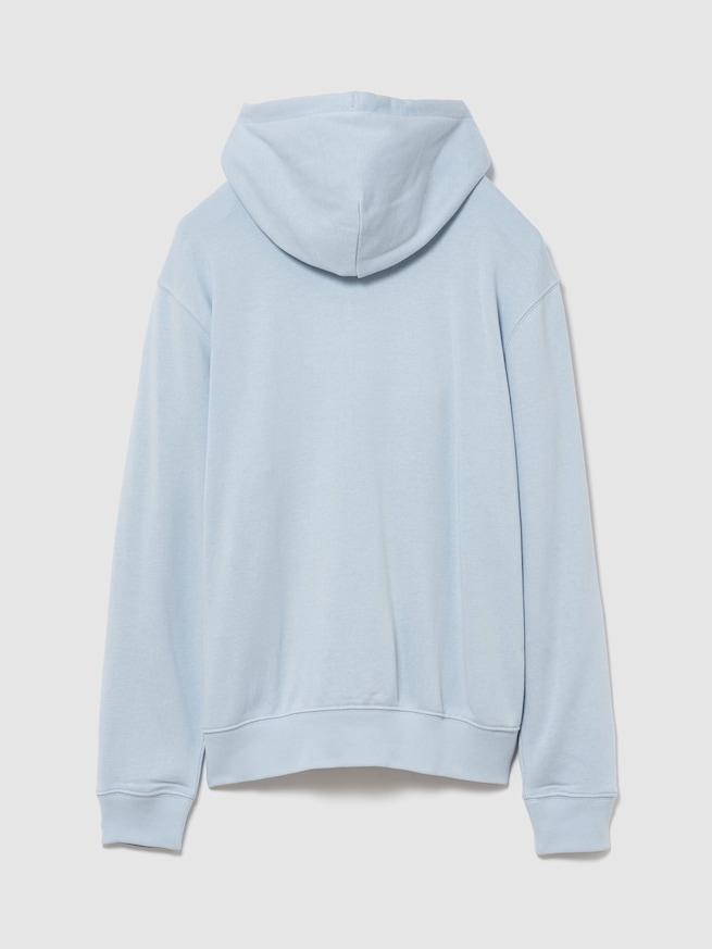 フレンチテリー リラックスフィット GAP1969ロゴ  ジップアップパーカー-2