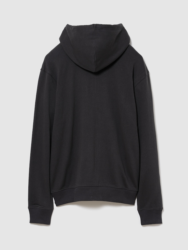 フレンチテリー リラックスフィット GAP1969ロゴ  ジップアップパーカー-2