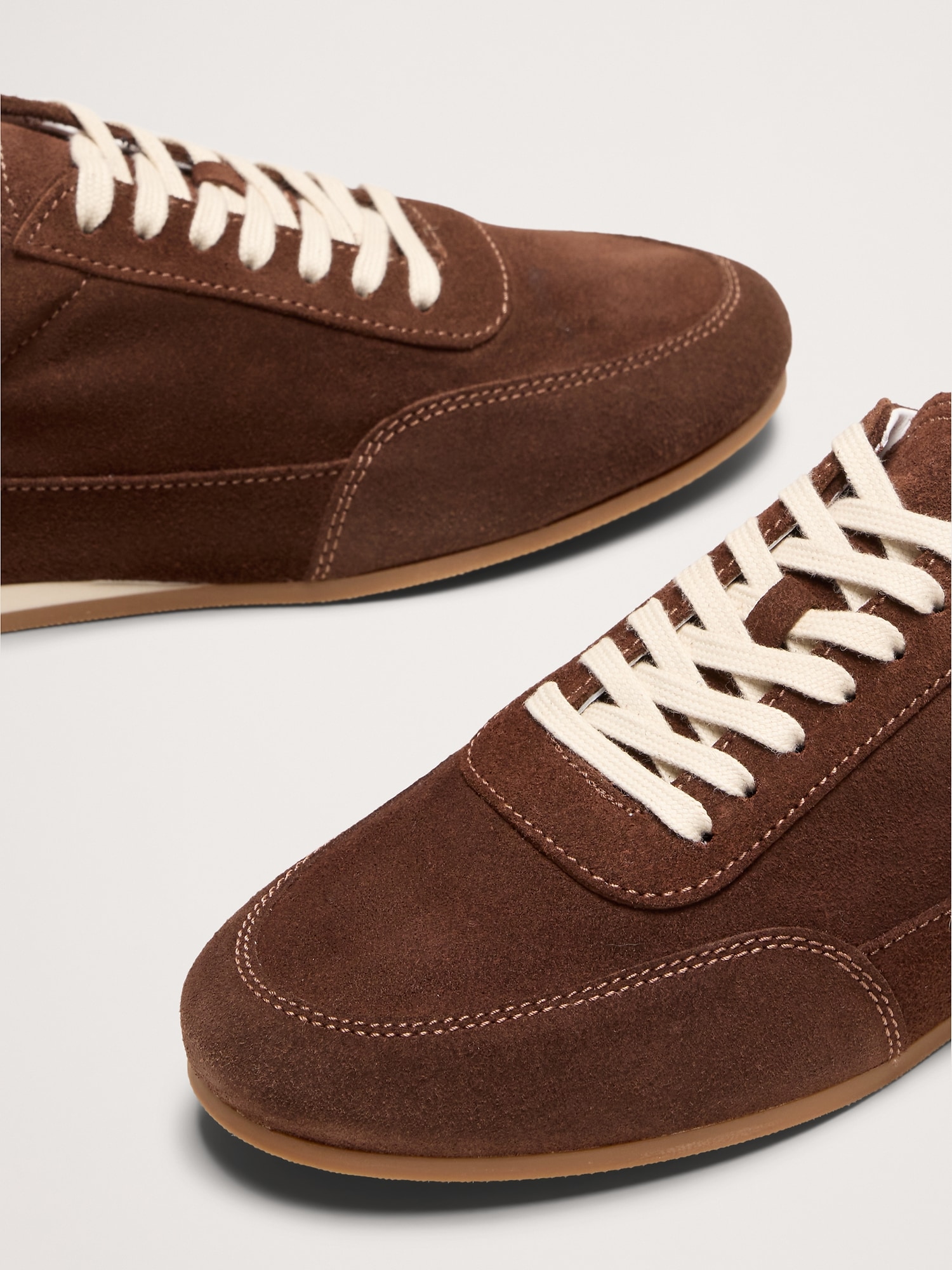 Italian Suede Low-Pro Sneaker