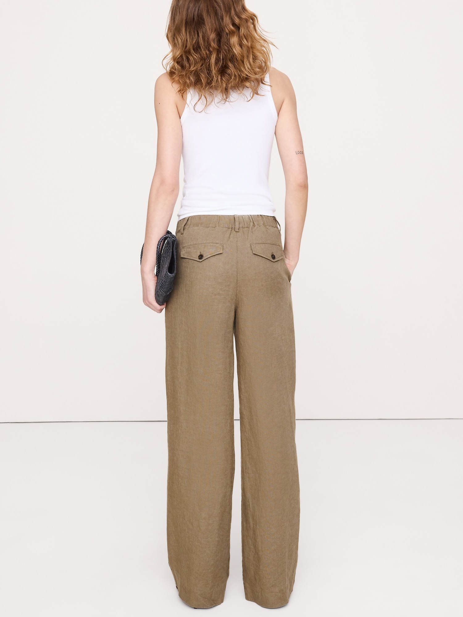 The Everyday Wide-Leg Pant Linen