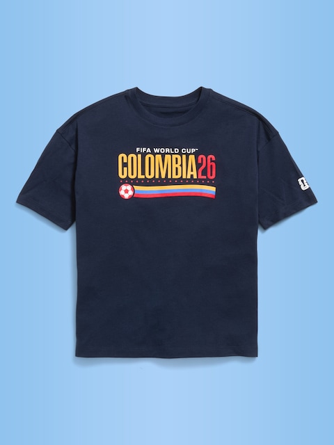 T-SHIRT SURDIMENSIONNÉ À IMPRIMÉ DE LA COUPE DU MONDE DE LA FIFA 26™, COLOMBIE POUR TOUT-PETIT