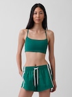 GapFit スムース レーサーバック スポーツブラ-0