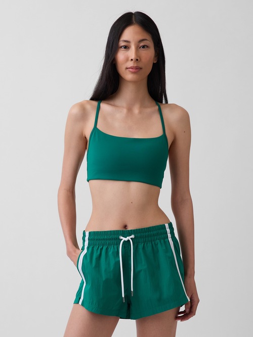 GapFit スムース レーサーバック スポーツブラ